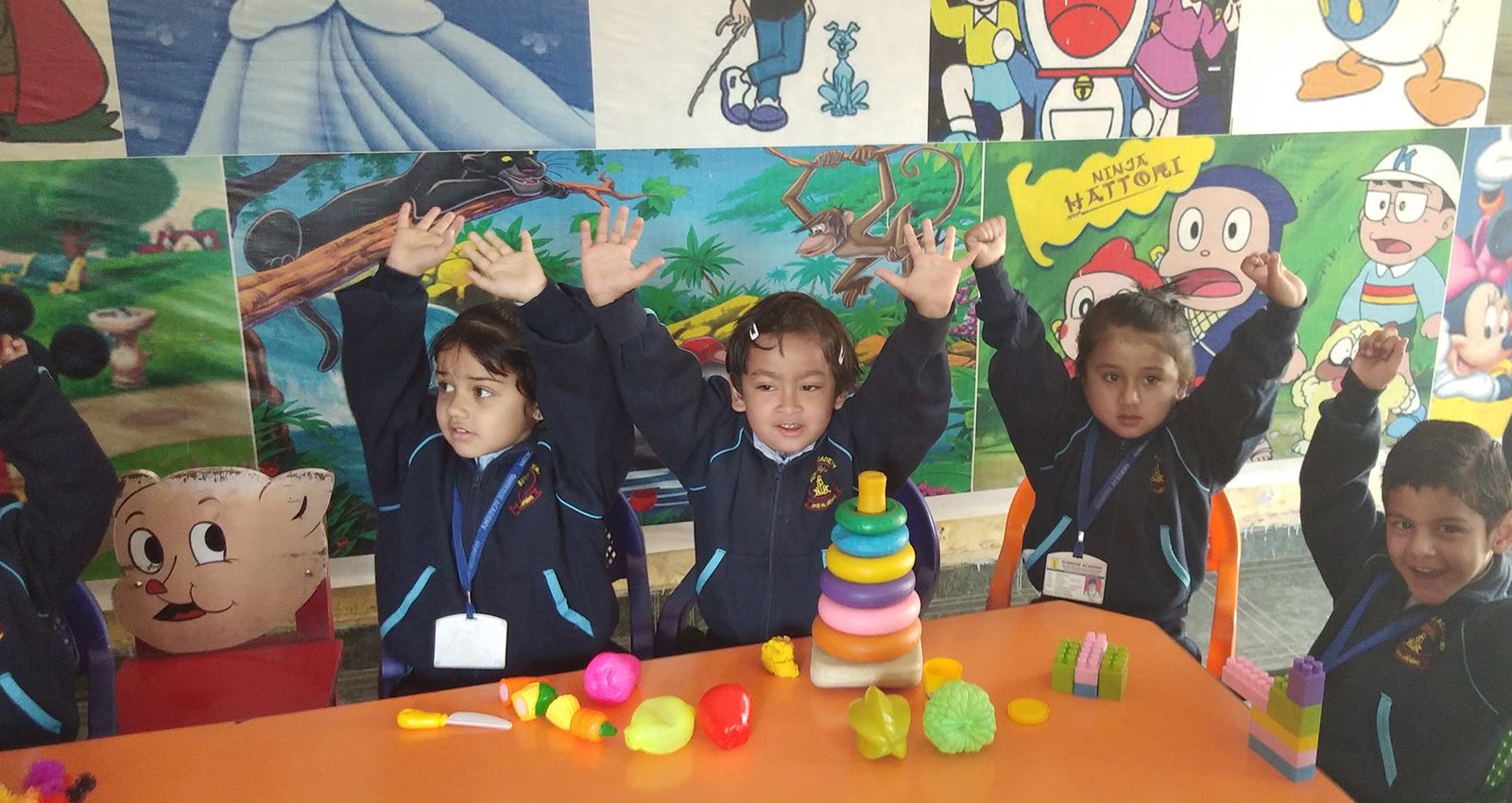 Holi Celebration by Pre-Primary Students